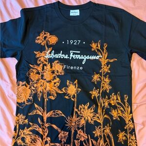 Salvatore Ferragamo Black Tee